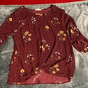 Pink republic blouse